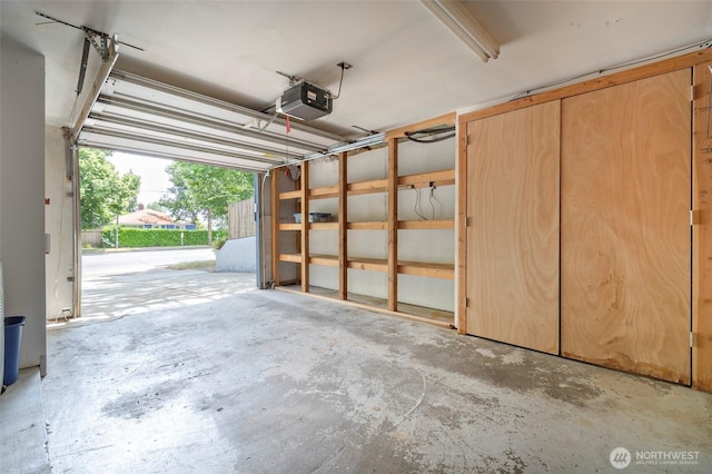 5253 35th Ave SW, Seattle, WA 98126 - garage featuring a garage door opener