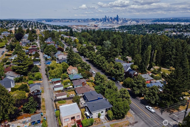 5253 35th Ave SW, Seattle, WA 98126 - aerial view of property's location with nearby suburban area