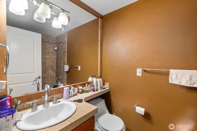 25 N Broadway Unit 207, Tacoma, WA 98403 - full bathroom featuring tasteful backsplash, vanity, and a shower