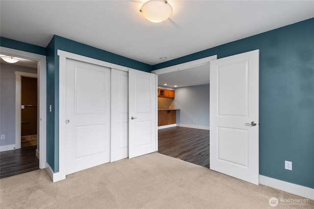 25 N Broadway Unit 207, Tacoma, WA 98403 - unfurnished bedroom with a closet and carpet floors