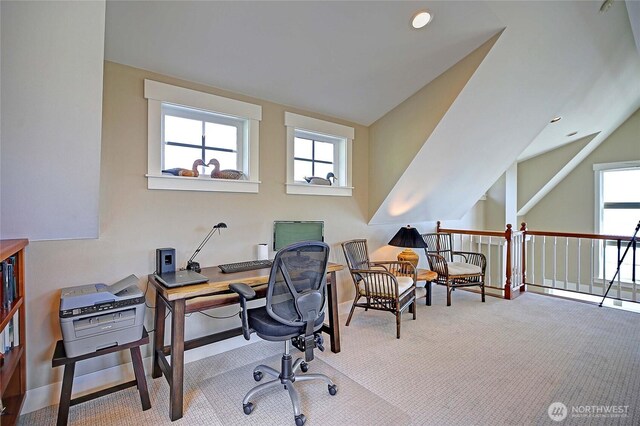 656 Lehman Dr, Camano Island, WA 98282 - office area featuring carpet