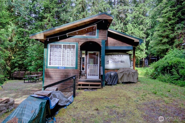 44664 Similk Trl, Concrete, WA 98237 - view of outdoor structure with a wooded view
