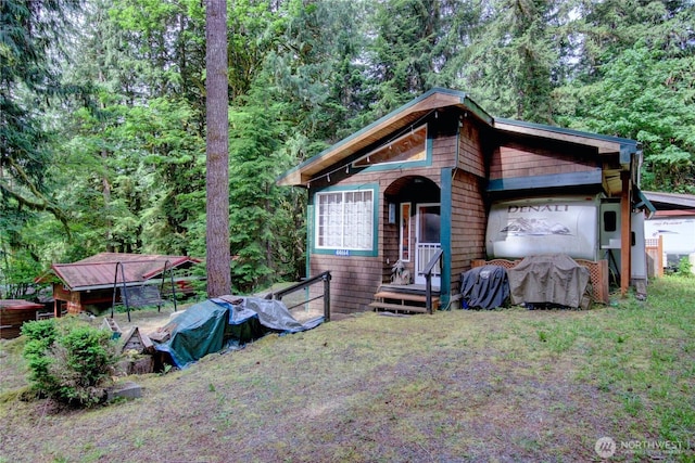 44664 Similk Trl, Concrete, WA 98237 - view of front of property featuring a view of trees