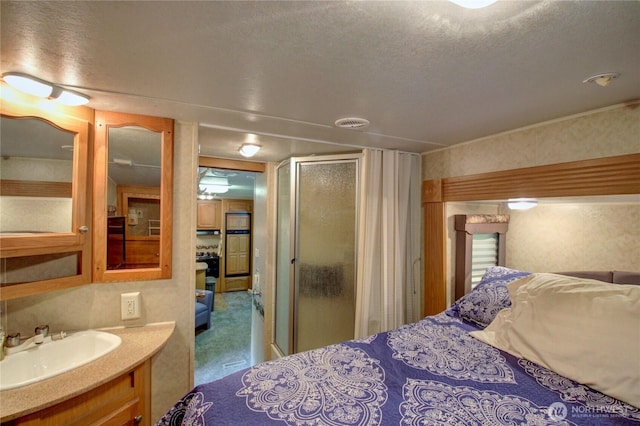 44664 Similk Trl, Concrete, WA 98237 - bedroom featuring a textured ceiling