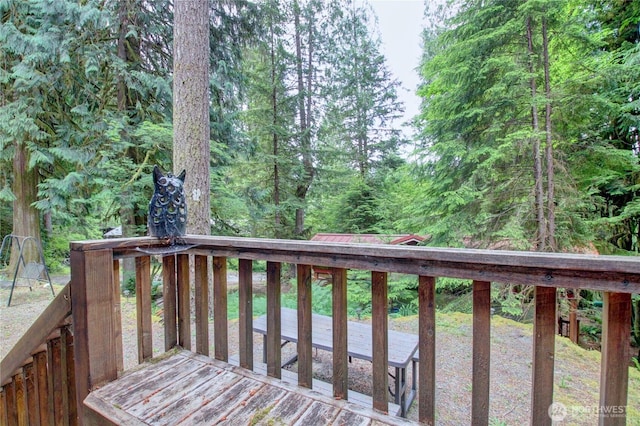 44664 Similk Trl, Concrete, WA 98237 - view of wooden terrace
