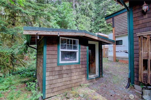 44664 Similk Trl, Concrete, WA 98237 - view of outdoor structure featuring a forest view