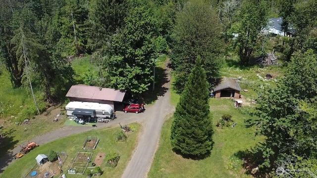 13273 W Cloquallum Rd, Elma, WA 98541 - aerial view of property and surrounding area