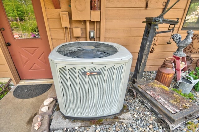 13273 W Cloquallum Rd, Elma, WA 98541 - exterior view of a central air condition unit