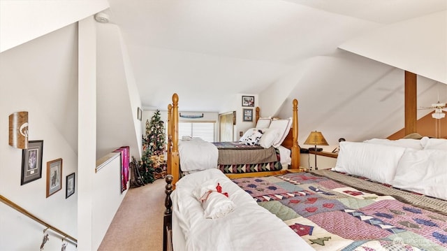 767 Bill Shaw Rd, Pateros, WA 98846 - bedroom featuring lofted ceiling and carpet