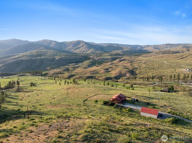 767 Bill Shaw Rd, Pateros, WA 98846 - view of mountain backdrop with rural landscape