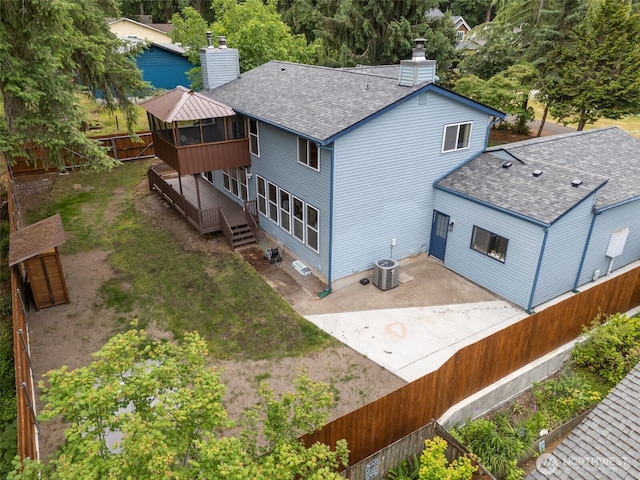 8037 Incline Dr SE, Olympia, WA 98513 - view from above of property