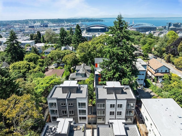 1313 14th Ave S Unit B, Seattle, WA 98144 - bird's eye view of a notable bridge and a large body of water