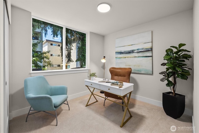1313 14th Ave S Unit B, Seattle, WA 98144 - carpeted office space with baseboards