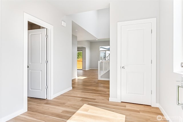 13936 178th St E Unit 85, Puyallup, WA 98374 - corridor with light wood-type flooring