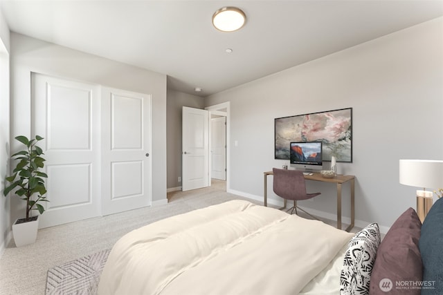 13936 178th St E Unit 85, Puyallup, WA 98374 - bedroom with light colored carpet and baseboards
