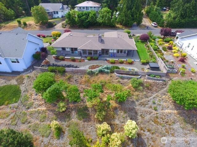 771 Brigadoon Blvd, Sequim, WA 98382 - aerial view of property and surrounding area