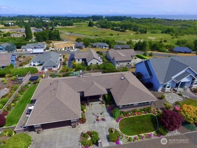 771 Brigadoon Blvd, Sequim, WA 98382 - aerial view of residential area