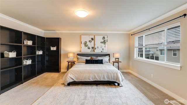 23000 SE Sycamore St, Black Diamond, WA 98010 - carpeted bedroom with crown molding and baseboards