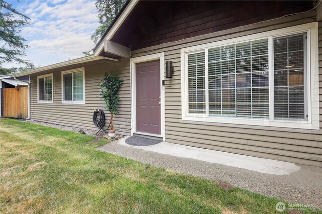 19031 SE 266th St, Covington, WA 98042 - view of exterior entry featuring a yard