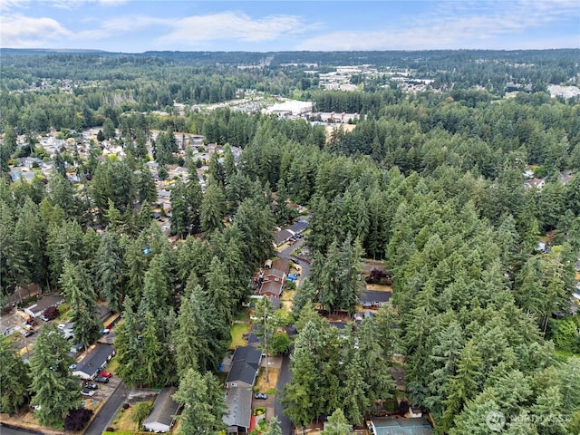 19031 SE 266th St, Covington, WA 98042 - aerial view of property's location with a forest