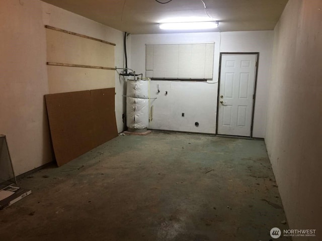 1202 Nelson St, Sedro Woolley, WA 98284 - below grade area with strapped water heater