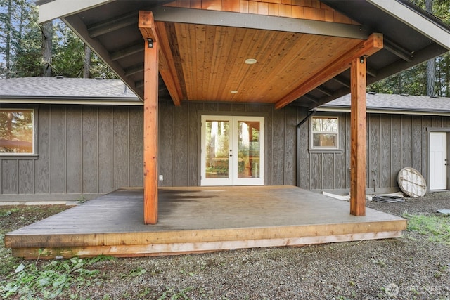 11211 Juniper Pl, Anderson Island, WA 98303 - deck featuring french doors