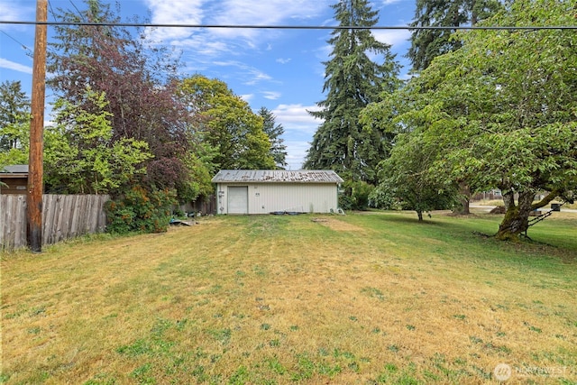 429 170th St S, Spanaway, WA 98387 - view of yard featuring an outdoor structure