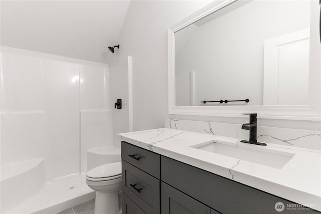 14317 Mima Rd SW, Olympia, WA 98512 - bathroom with vanity and a shower