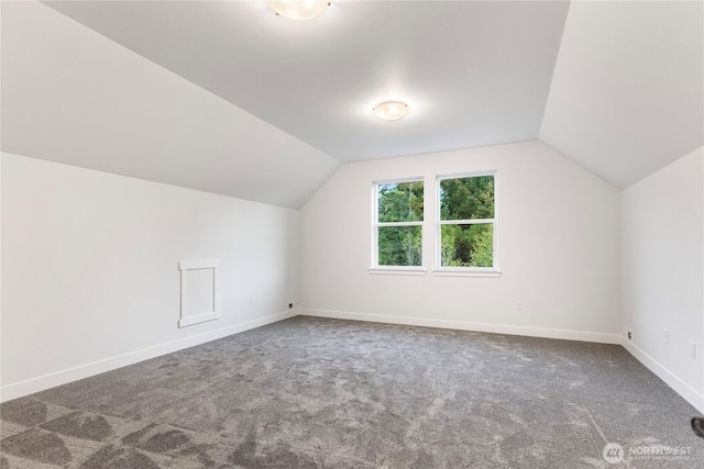 14317 Mima Rd SW, Olympia, WA 98512 - additional living space with lofted ceiling and carpet flooring
