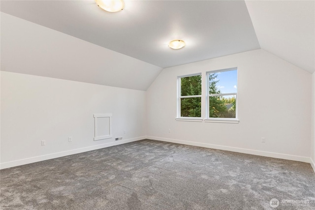 14317 Mima Rd SW, Olympia, WA 98512 - bonus room featuring vaulted ceiling and dark colored carpet