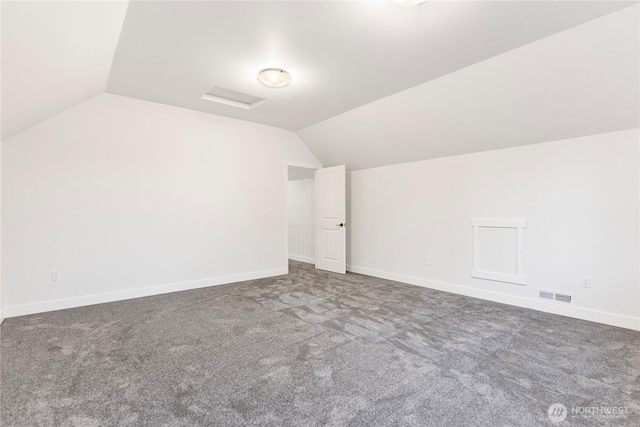 14317 Mima Rd SW, Olympia, WA 98512 - bonus room with vaulted ceiling, attic access, and carpet floors