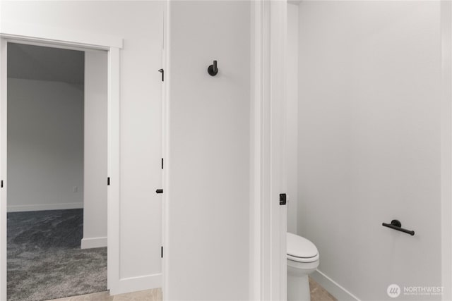 14317 Mima Rd SW, Olympia, WA 98512 - bathroom with toilet and baseboards