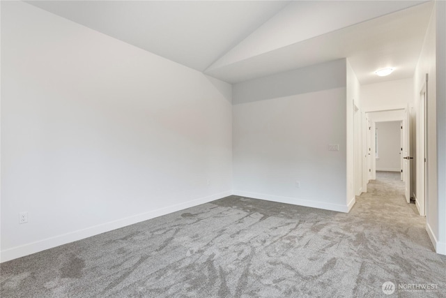14317 Mima Rd SW, Olympia, WA 98512 - empty room featuring carpet flooring and vaulted ceiling