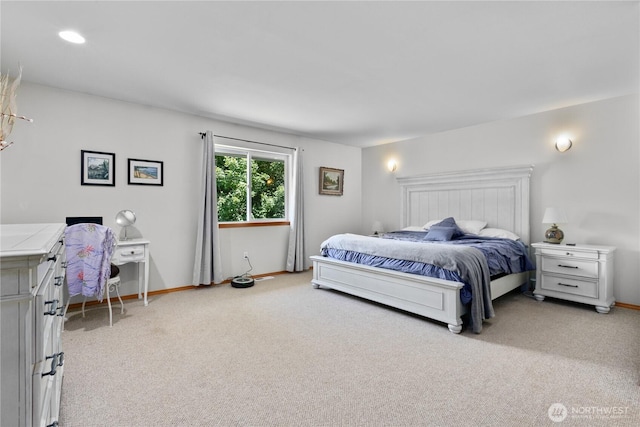 8615 176th St NW, Stanwood, WA 98282 - bedroom featuring light carpet and baseboards