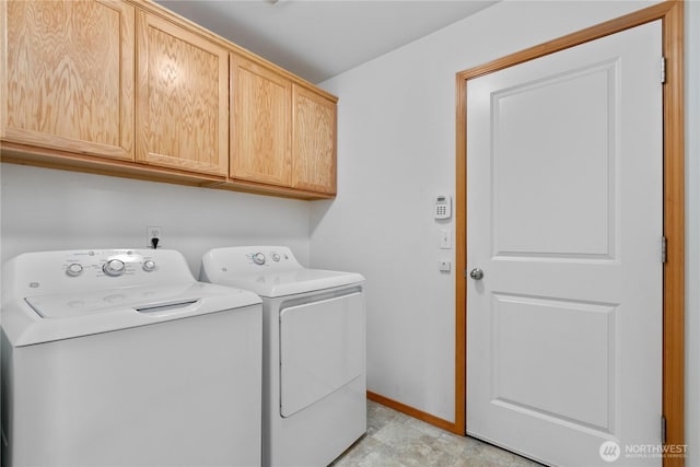 8615 176th St NW, Stanwood, WA 98282 - washroom featuring cabinet space and washing machine and dryer