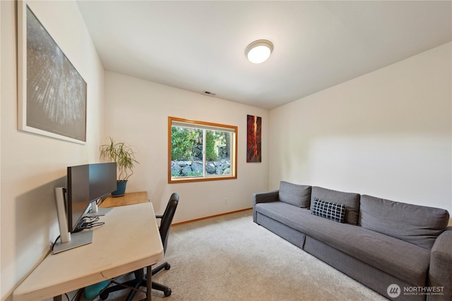 16314 2nd Dr SE, Bothell, WA 98012 - office area with carpet floors and baseboards