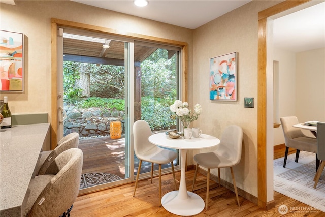 822 206th Ave NE, Sammamish, WA 98074 - dining room featuring plenty of natural light and light wood-style floors