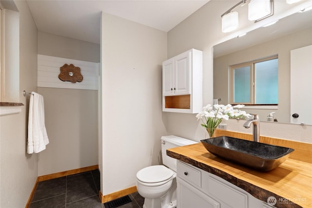822 206th Ave NE, Sammamish, WA 98074 - full bathroom with vanity, tile patterned flooring, and a shower