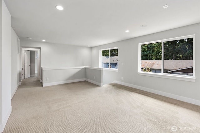 587 155th Pl NE, Bellevue, WA 98007 - empty room featuring carpet and recessed lighting