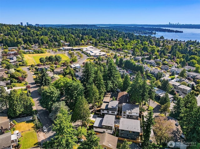 11216 NE 67th St Unit 4, Kirkland, WA 98033 - aerial overview of property's location featuring a nearby body of water