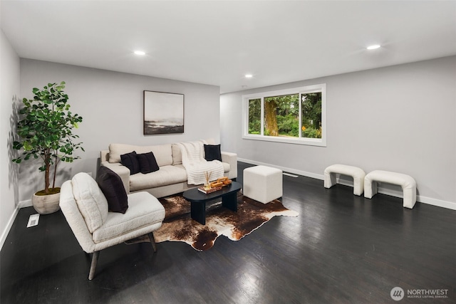 10403 Wauna St SW, Lakewood, WA 98498 - living room with recessed lighting and wood finished floors