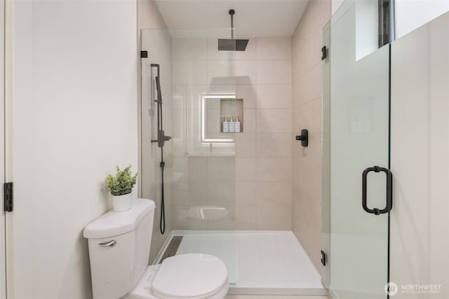 2912 SW Thistle St Unit B, Seattle, WA 98126 - bathroom with toilet and a shower stall