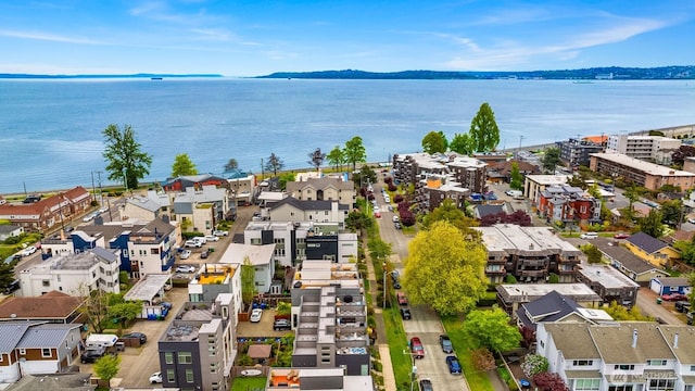 3019 62nd Ave SW Unit D, Seattle, WA 98116 - bird's eye view of a nearby body of water