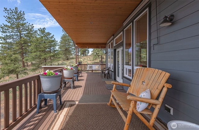 108 Hummingbird Rd, East Wenatchee, WA 98802 - view of wooden terrace