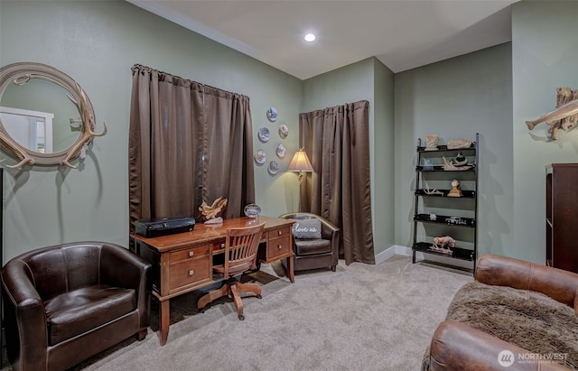 108 Hummingbird Rd, East Wenatchee, WA 98802 - carpeted office featuring recessed lighting