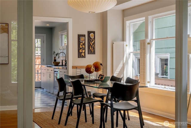 6306 17th Ave NE, Seattle, WA 98115 - dining room featuring wood finished floors