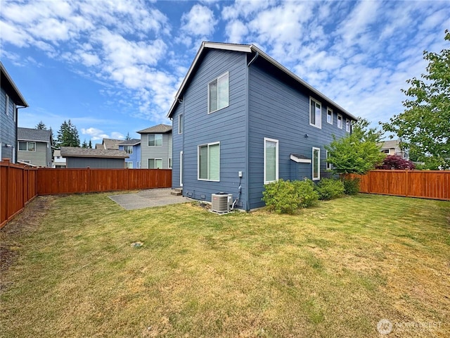 4218 SW Colbert Way, Port Orchard, WA 98367 - rear view of house with a patio area and a fenced backyard