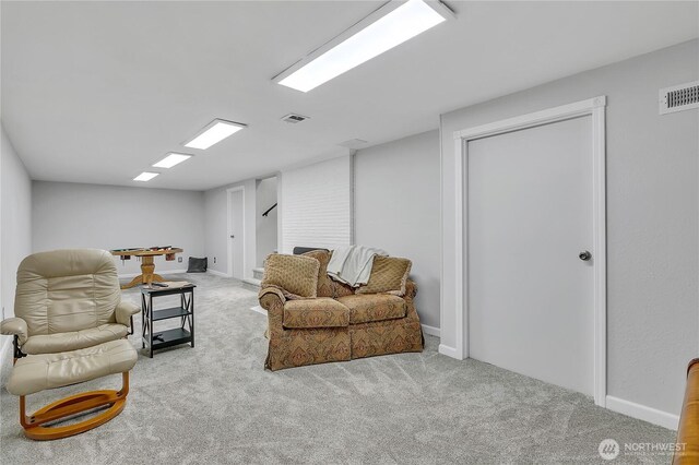 1317 23rd Ave SW, Puyallup, WA 98371 - carpeted living area with baseboards