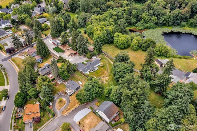 1317 23rd Ave SW, Puyallup, WA 98371 - aerial overview of property's location featuring a nearby body of water and nearby suburban area