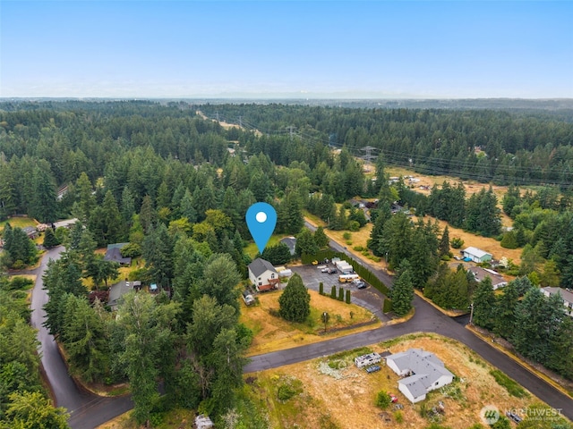 28713 207th Ave SE, Kent, WA 98042 - aerial view of a heavily wooded area